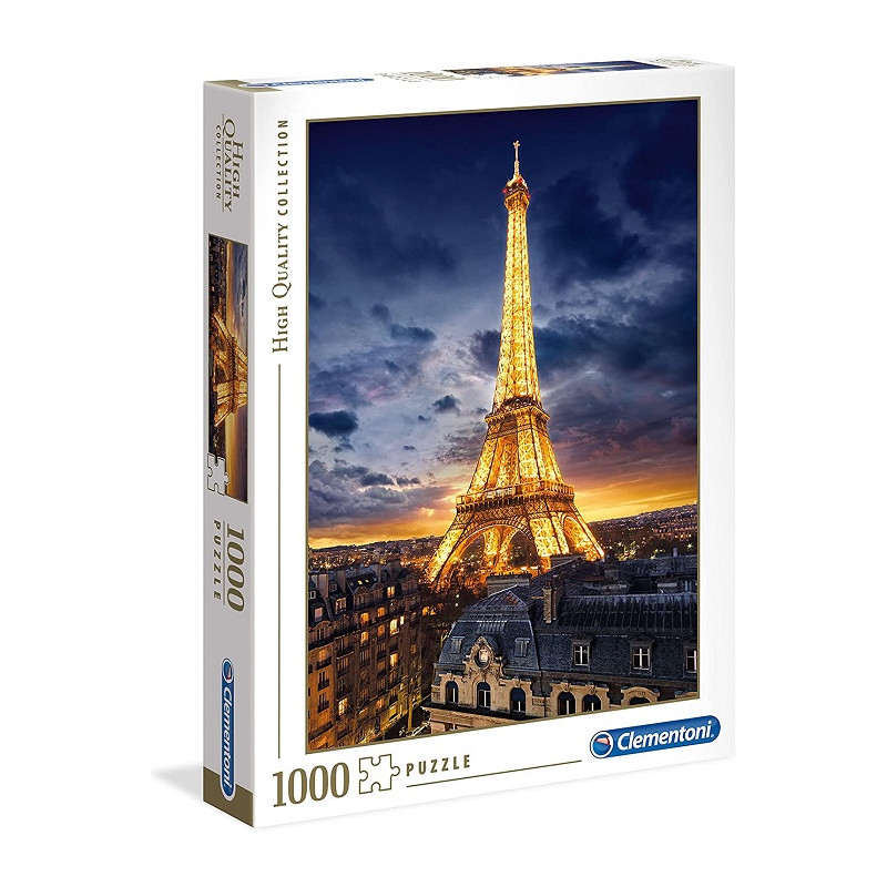 Clementoni 39514 High Quality Collection Puzzle Tour Eiffel 1000 Pezzi