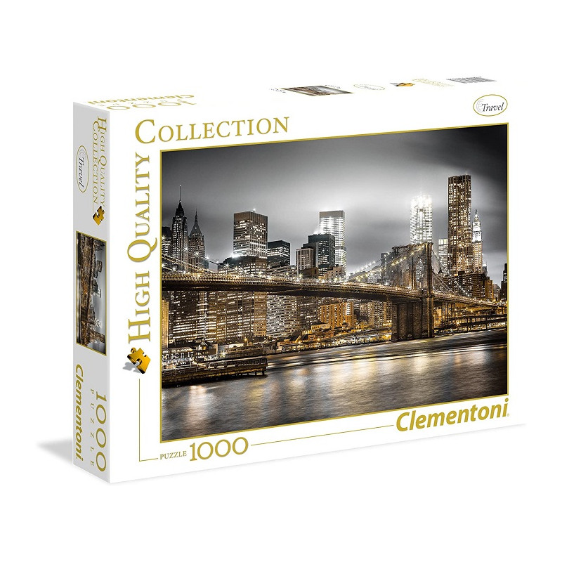 Clementoni 39366 New York Skyline Puzzle 100 Pezzi