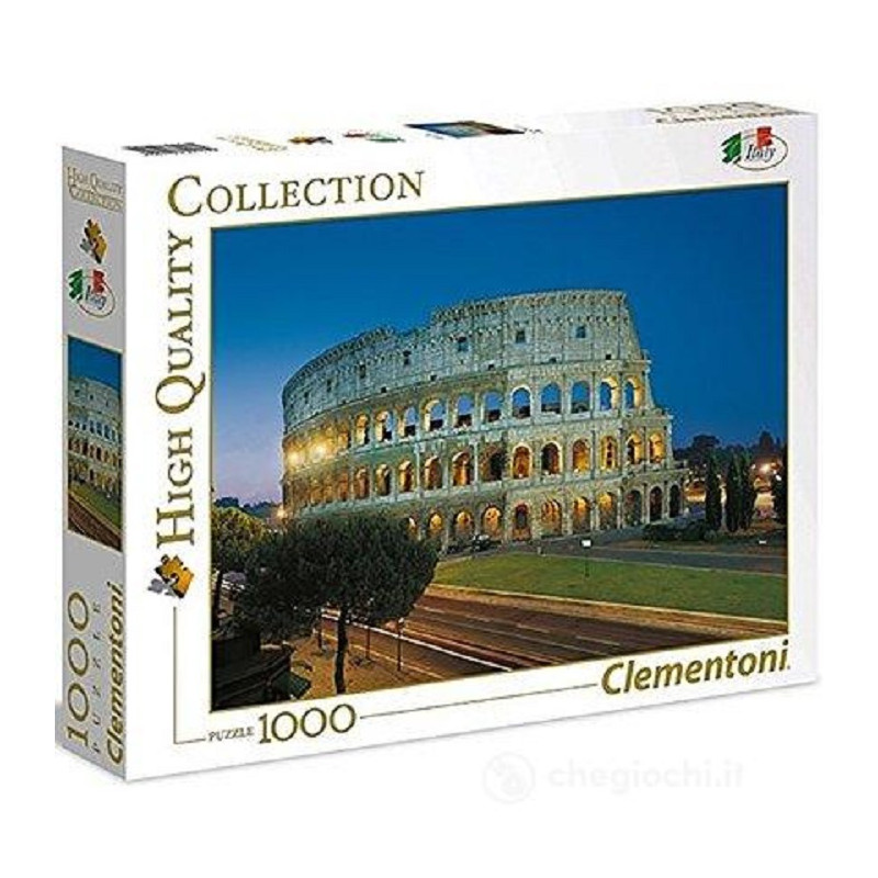 Clementoni 39457 Puzzle High Quality Collection Roma Colosseo 1000 Pezzi