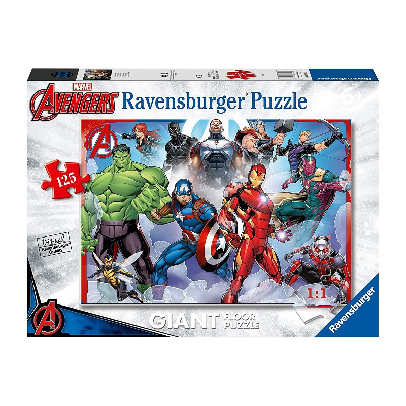 Ravensburger Avengers Puzzle 125 Pezzi Giant