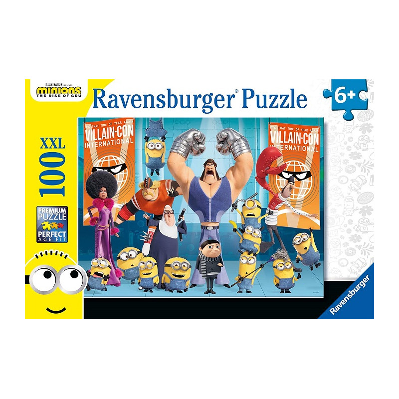 Ravensburger Puzzle Minions 100 Pezzi XXL