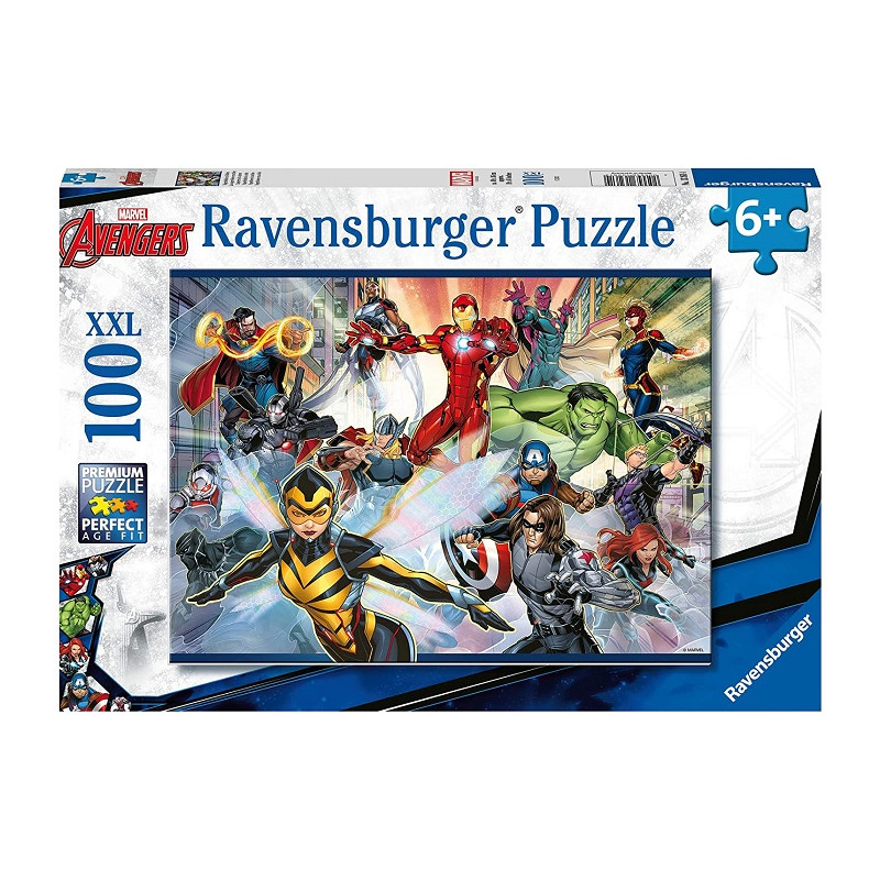 Ravensburger Avengers Puzzle 100 Pezzi XXL