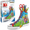 Ravensburger 3D Puzzle Sneaker di Super Mario, Portapenne di 108 Pezzi