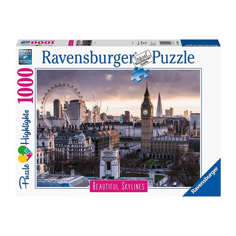 Ravensburger Londra Collezione Skylines Puzzle 1000 Pezzi