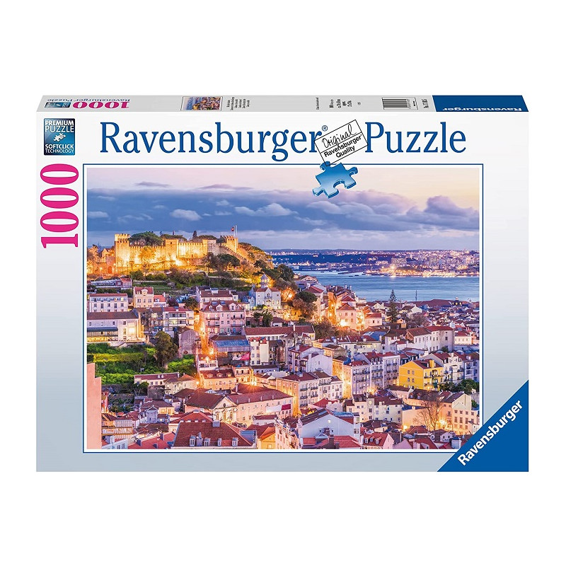Ravensburger 1000 Pezzi, Lisbona Collezione Foto & Paesaggi Puzzle per Adulti
