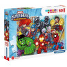 Clementoni 26454 Supercolor Puzzle Marvel Super Hero Avengers 60 Maxi Pezzi
