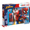 Clementoni- Supercolor Puzzle-Spider Man-24 Pezzi Maxi