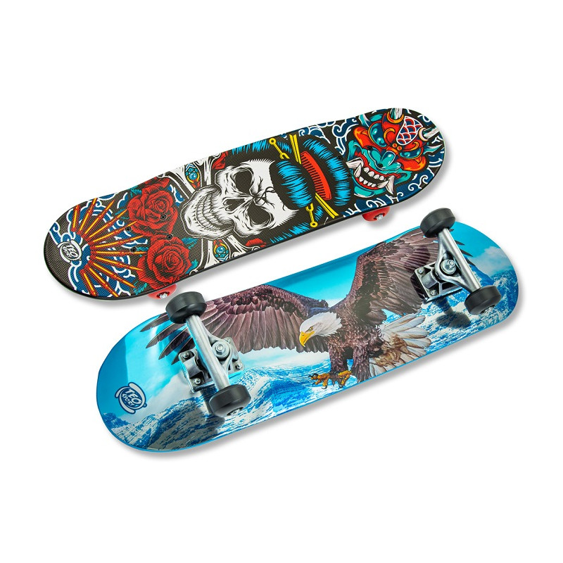 Teorema Teo's Sport Skateboard 71 cm Attacco in Metallo 2 Colori