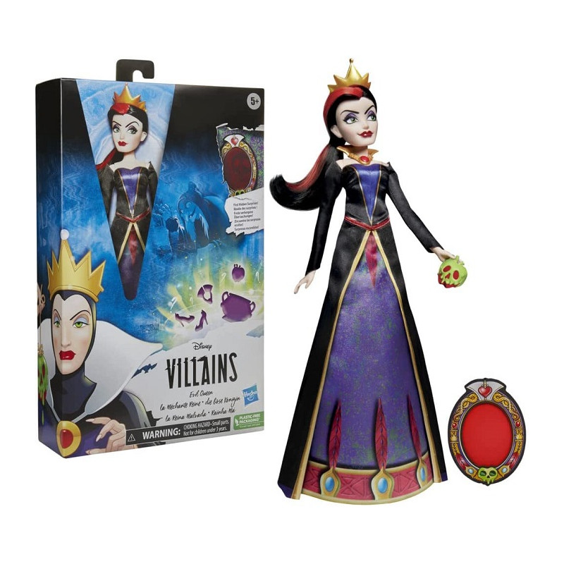 Hasbro Disney Villains La Regina Cattiva, Fashion Doll con Accessori