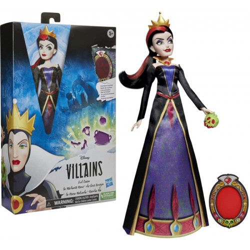 Hasbro Disney Villains La Regina Cattiva, Fashion Doll con Accessori