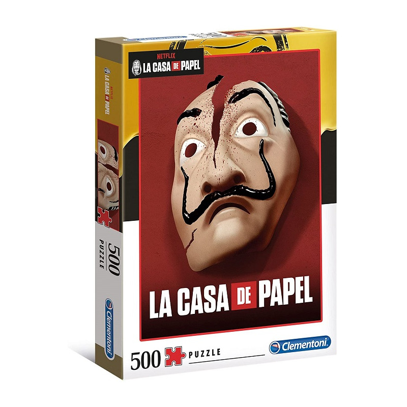 Clementoni de Papel La casa di carta Made in Italy Puzzle adulti 500 pezzi