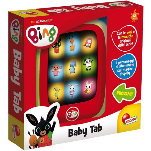 Liscianigiochi- Bing Baby Tab Gioca e Impara