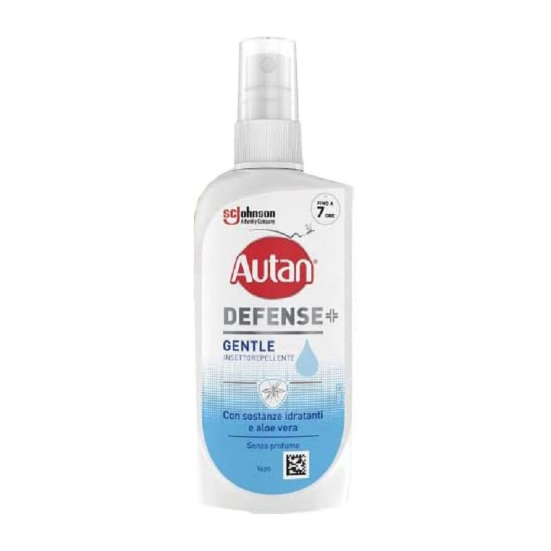 Autan Defense Gentle Insetto Repellente Spray Anti Zanzara 100 ml