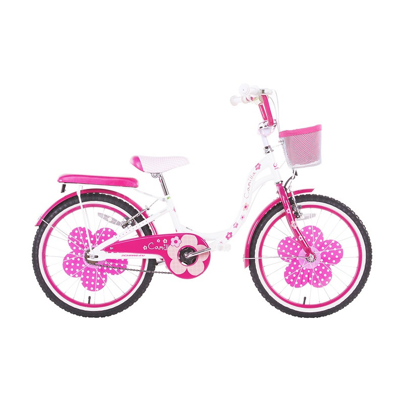 Schiano Bici Bicicletta Camilla 1 Velocità Taglia 20 Colore Rosa