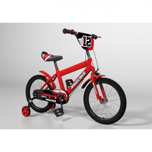Aziamor Bici Bicicletta Advanced Da Bambino Taglia 12 Colore Rosso