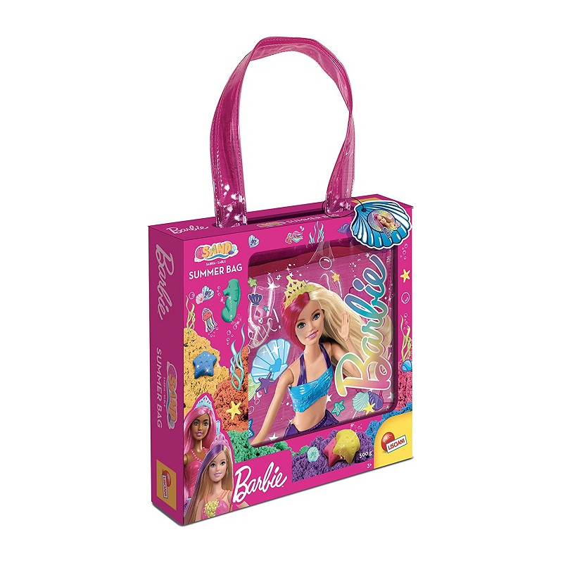 Lisciani Giochi- Barbie Sand Summer Bag 500 g