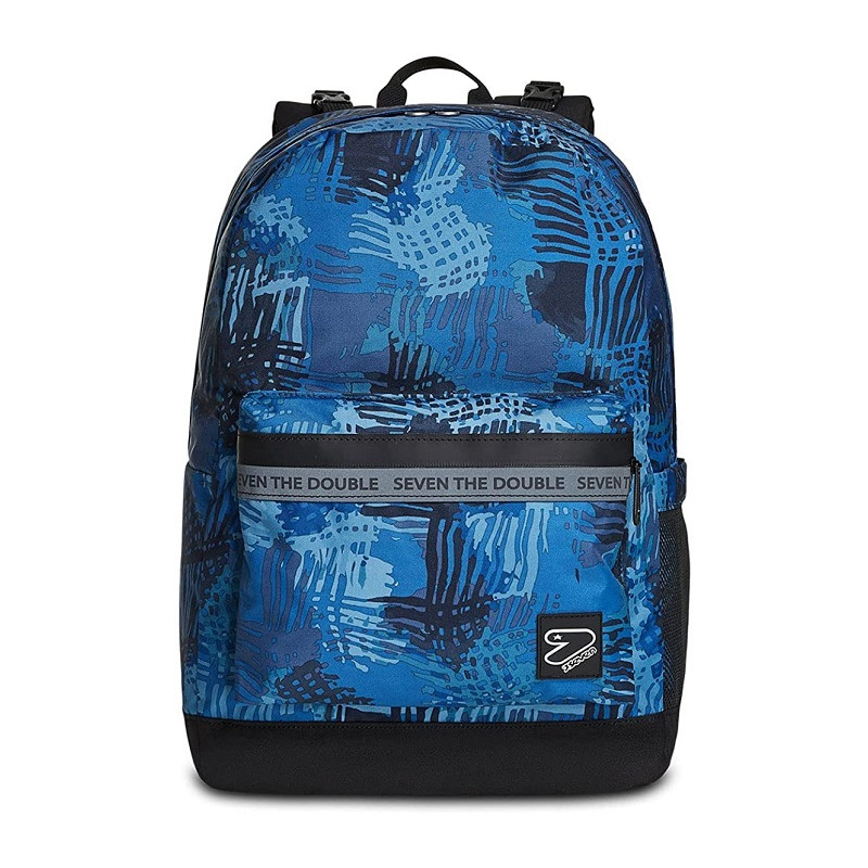 Seven Zaino scuola Reversible Backpack Blending Blue