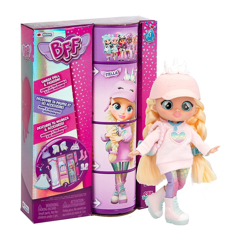 Imc Toys BFF Cry Babies Stella Bambola Serie 1