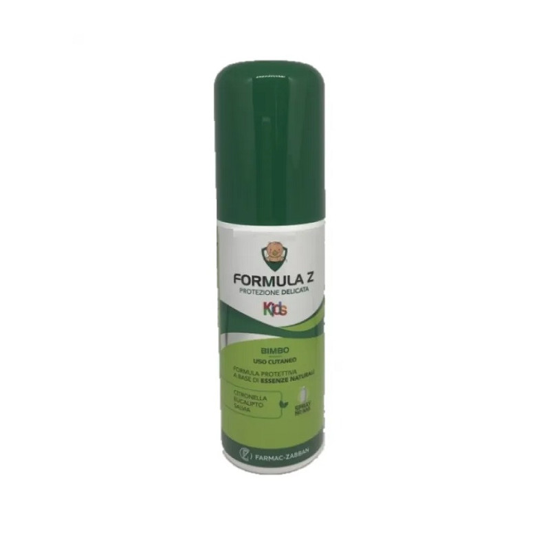 Formula Z Spray Anti Zanzare Soluzione Pelli Delicate 75 ml