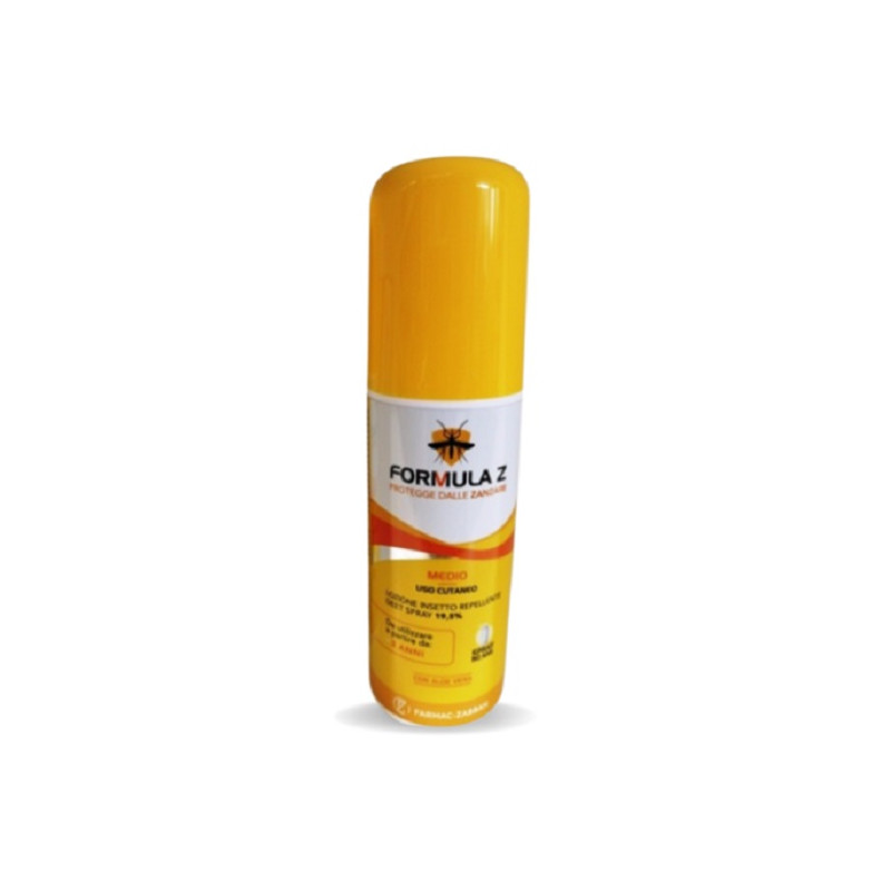 Formula Z Spray Anti Zanzare Soluzione Medio Forte 75 ml