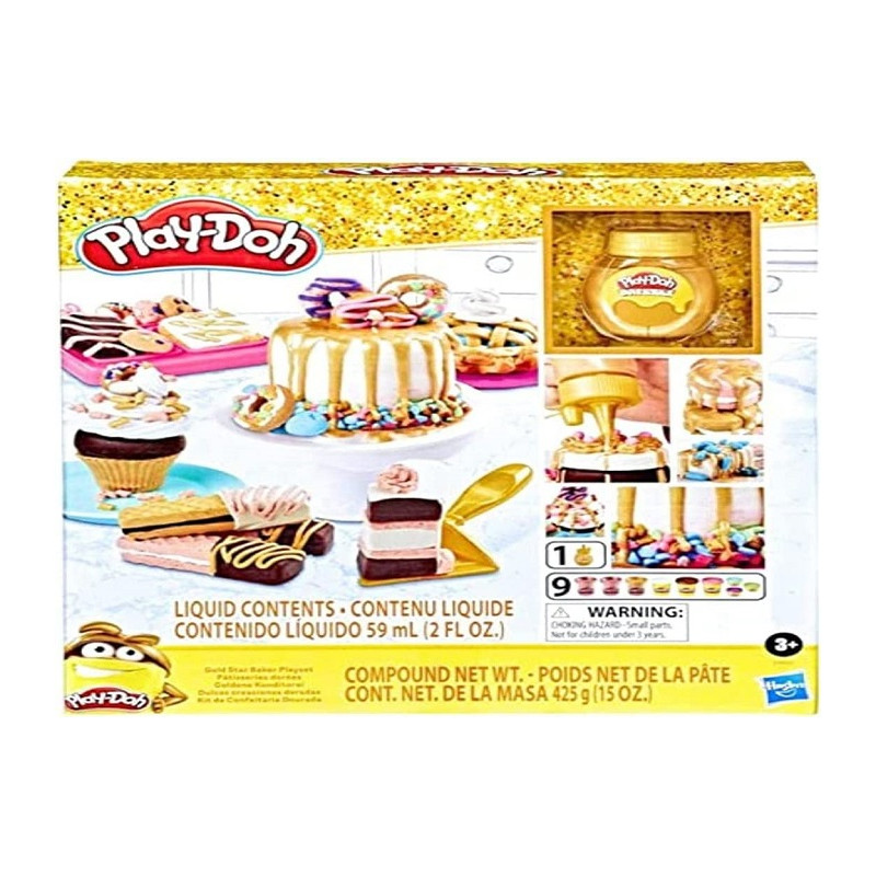 Hasbro Play-Doh: Gold Star Baker Playset