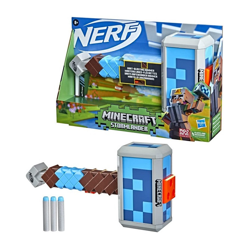 Nerf Minecraft, Martello Lancia-Dardi Stormlander 3 Dardi
