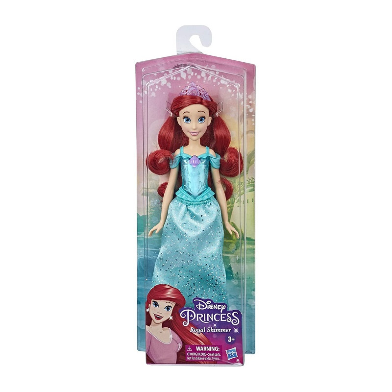 Hasbro Disney Princess Royal Shimmer Ariel Bambola