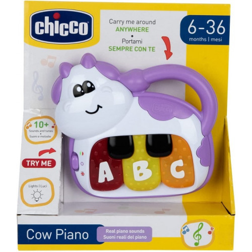 Chicco Piano Mucca Baby Senses Cow Piano Bilingue