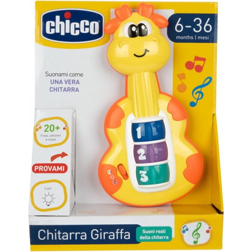 Chicco Chitarra Giraffa, Baby Senses, Bilingue