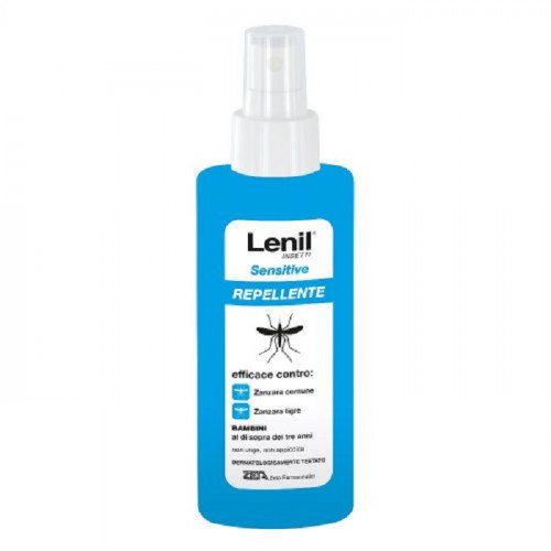 Lenil Sensitive Spray Repellente Per Zanzara e Insetti Confezione da 100 ml