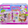 Mattel Barbie Loft, Playset 2 Piani con 4 Aree Gioco, Cucciolo e Accessori