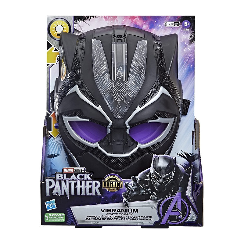 Hasbro Marvel Black Panther Legacy VIBRANIUM FX Mask