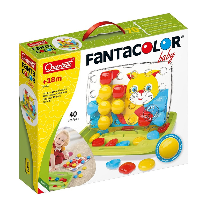 Quercetti 4401 Fantacolor Pixel Baby Chiodini