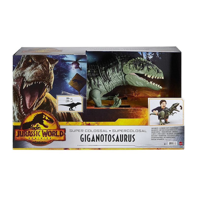 Jurassic World - Dominion Gigantosauro Super Colossale Action Figure