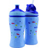 Nuby Borraccia Flip-It Cup 360 ml Colore Azzurro con beccuccio Pop-Up 18m+