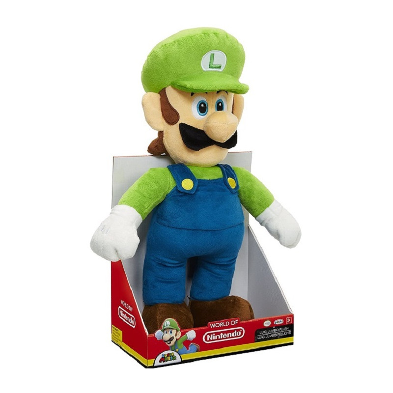 Jakks Pacific Peluche Jumbo Super Mario Luigi 50 cm