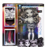 Rainbow High Serie Shadow High - NICOLE STEEL - Bambola alla moda in grigio