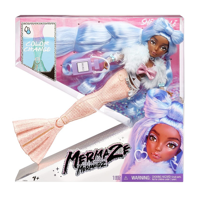 Mermaze Mermaidz SHELLNELLE Bambola Sirena con Accessori