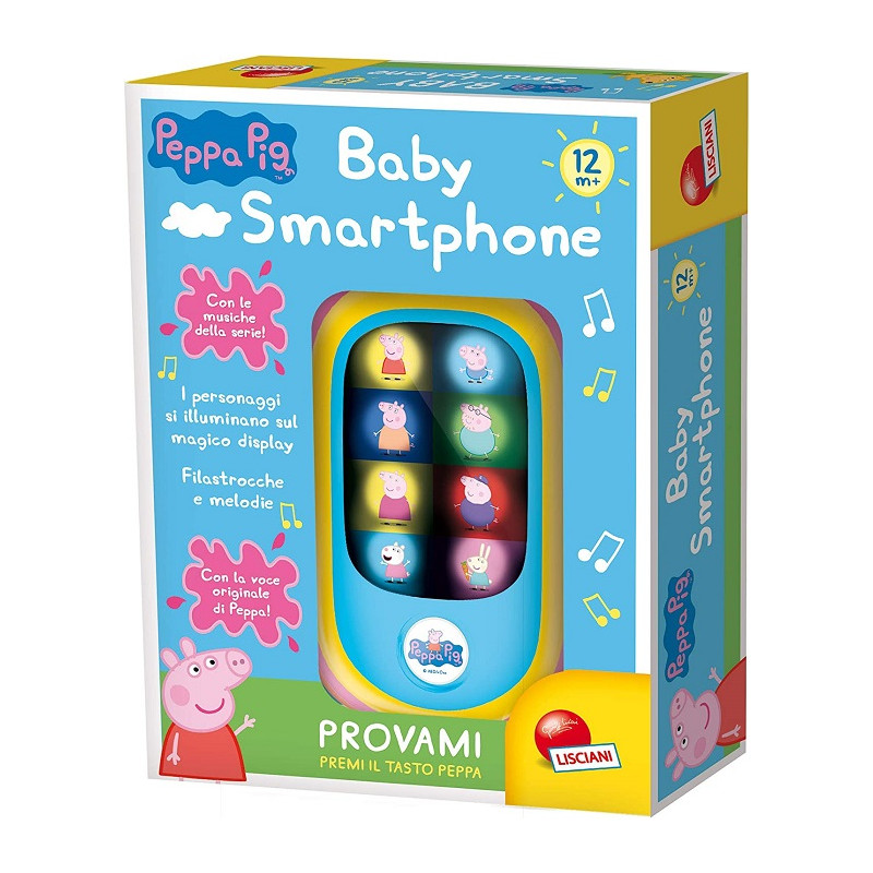 Lisciani Peppa Pig Baby Smartphone LED