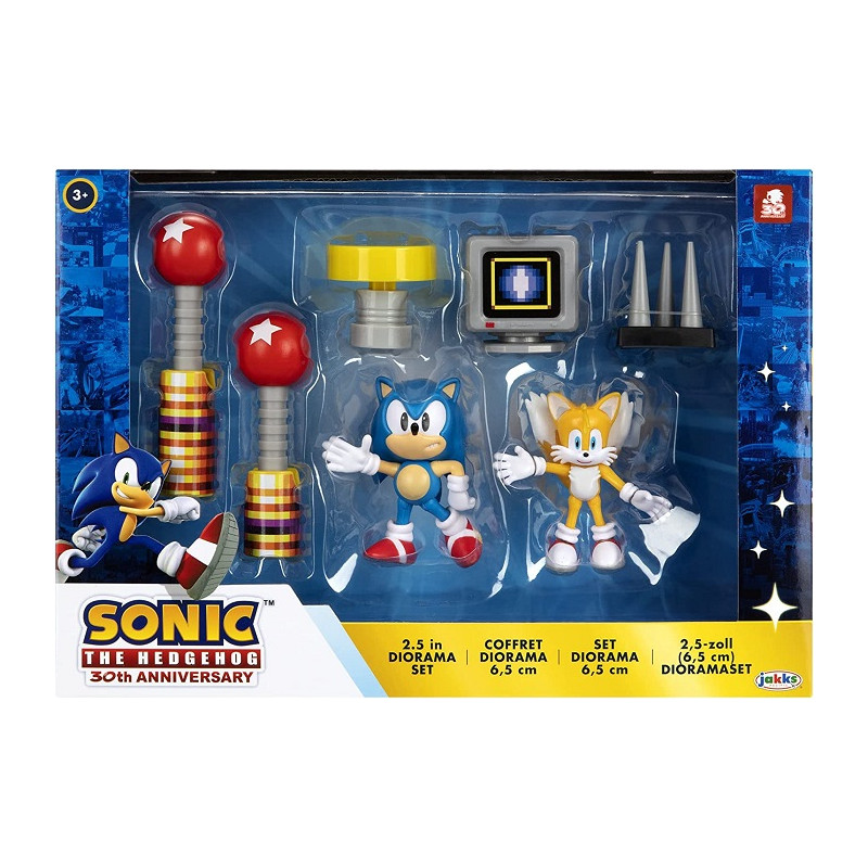 Jakks Pacific Sonic The Hedgehog Diorama Set