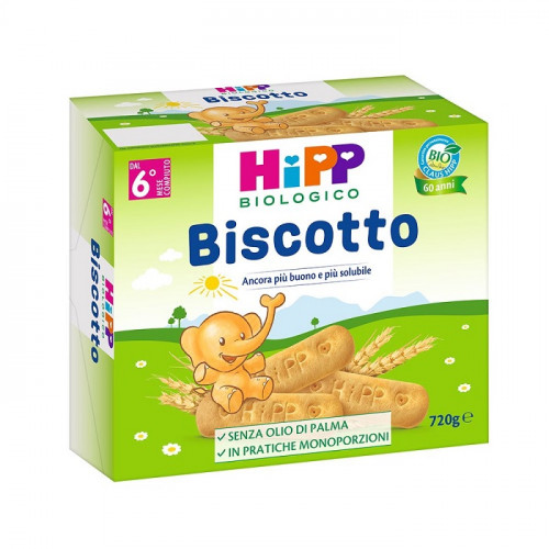 HiPP Biologico Biscotto solubile Offerta 3 Confezioni da 720 gr