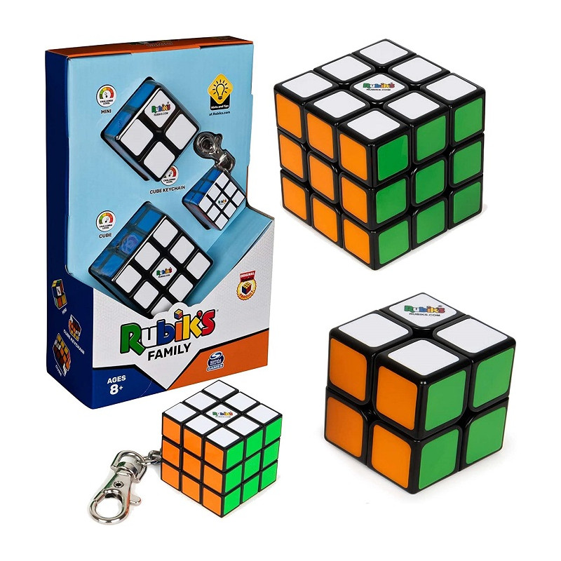 Spin Master Cubo di Rubik Family Pack