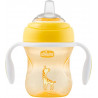 Chicco Transition Cup Tazza Antigoccia per Bambini 4m+ Doppia Valvola Anticolica Neutra 200ml
