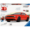 Ravensburger - 3D Puzzle Dodge Challenger Scat Pack Red, 108 Pezzi