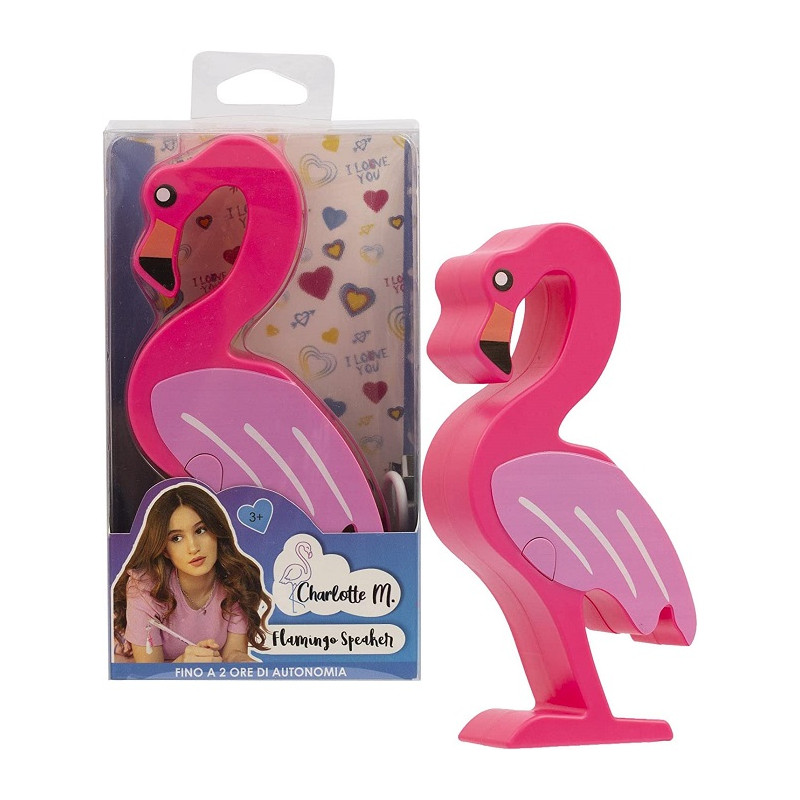Giochi Preziosi Charlotte M. Speaker portatile Flamingo