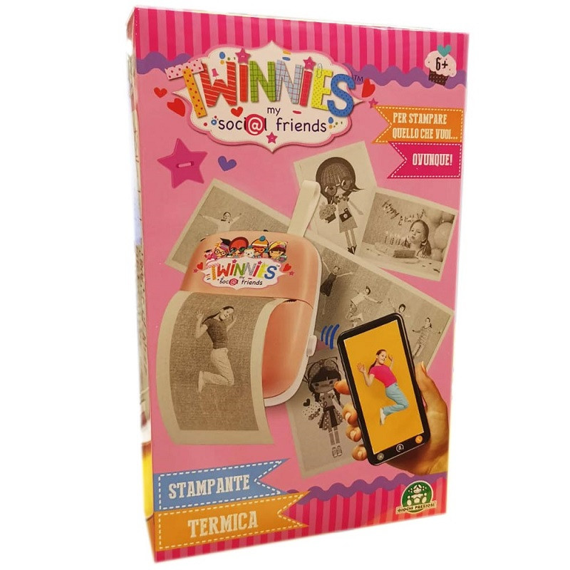 Giochi Preziosi Twinnies Mini Stampante Termica