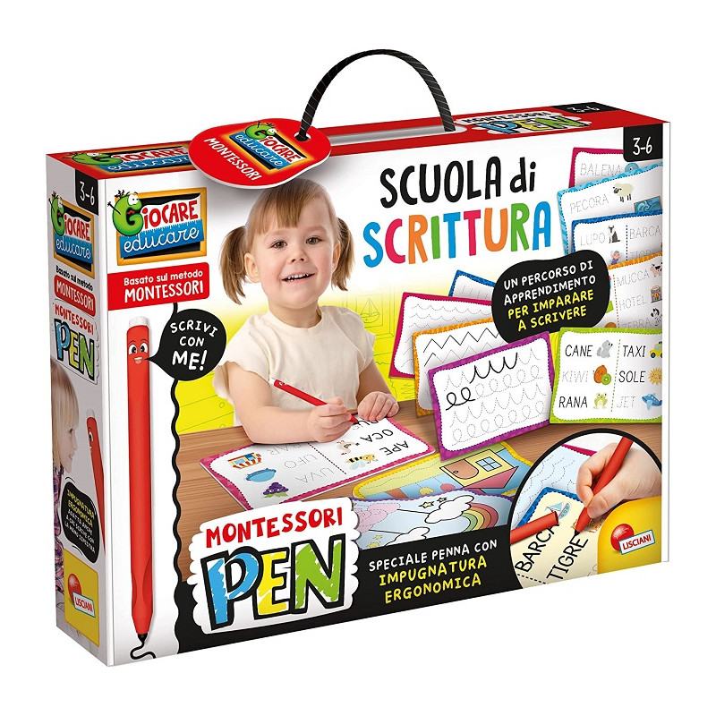 Lisciani- Montessori Pen Super Scuola Scrittura