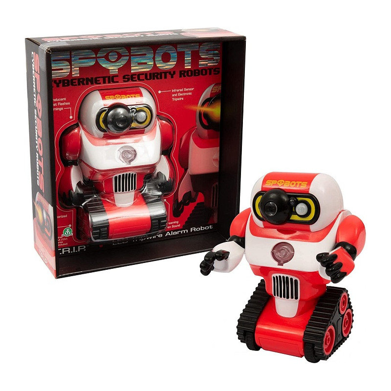Giochi Preziosi Spy Bots T.R.I.P. Robot con Trappla a Raggio Led 6 anni+
