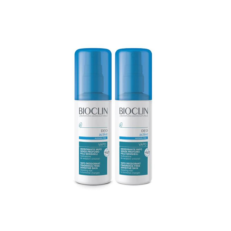Bioclin Deo Active Deodorante Vapo Bipack 2x100ml