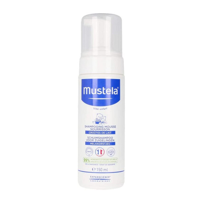 Mustela Shampoo Schiuma Mousse Nutriente Per Neonato Confezione da 150 ml